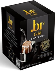 Café .br Drip Coffee - Gold - Sachês - 10 uni