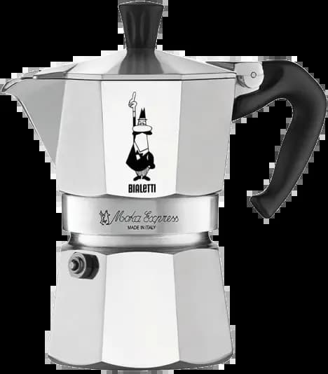 Cafeteira Italiana Bialetti Moka 130 ml Alumínio