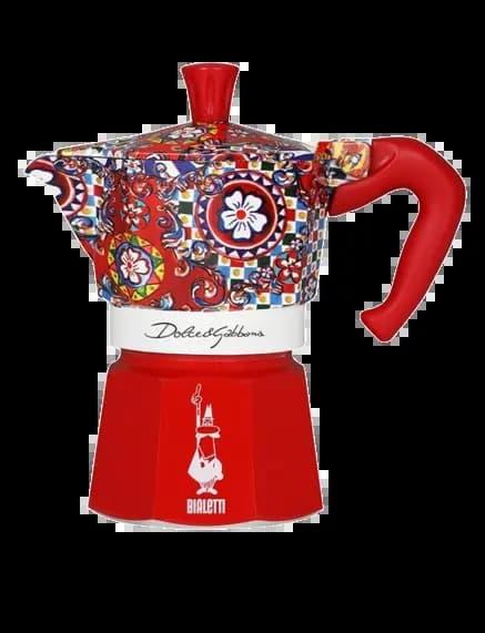 Cafeteira Italiana Bialetti Moka Dolce & Gabbana - 3 xícaras