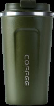 Caneca Aibecy-1 - aço inoxidável Térmico Dark green