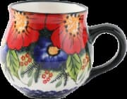 Caneca Alma - Porcelana Floral Da selva