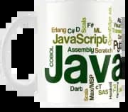 Caneca Amo Canecas - Linguagens de Programação