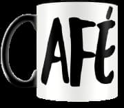 Caneca Amo Canecas - Porcelana Café