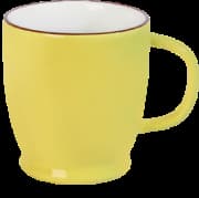 Caneca Arraden - Porcelana Amarelo