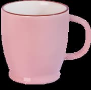 Caneca Arraden - Porcelana Rosa