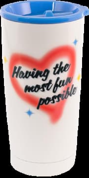 Caneca ban.do - Aço Inoxidável 590ml Creme