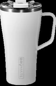 Caneca BrüMate - Aço Inoxidável Branco Gelo