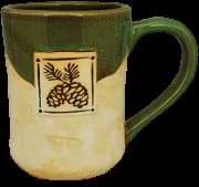 Caneca Cape Shore - Cerâmica Pine Cone