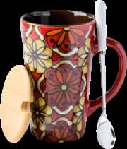 Caneca Capijiong - Conjunto De Estilo Exótico (Vermelho)