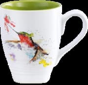 Caneca Demdaco - Beija-flor Verde Aquarela