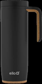 Caneca Ello - 530ml Aço Inoxidável Preto Fosco