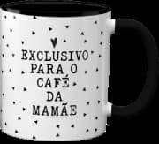 Caneca Genérico - Exclusivo Para O Café Da Mamãe Preta