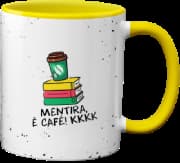 Caneca Genérico - Lágrimas Dos Meus Alunos Amarela