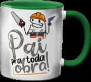 Caneca Genérico - Pai Pra Toda Obra Verde