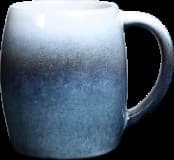 Caneca Grabado - Cerâmica Azul claro