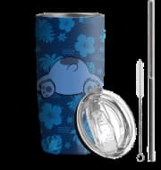 Caneca Hualvbul - Aço Inoxidável 590ml Azul