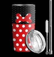 Caneca Hualvbul - Aço Inoxidável 590ml Bolinhas