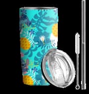 Caneca Hualvbul - Aço Inoxidável 590ml Tropical