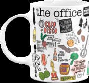 Caneca JPS INFO - Cerâmica The Office Branco