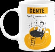 Caneca JPS INFO - Gente Funciona Só Depois Do Café