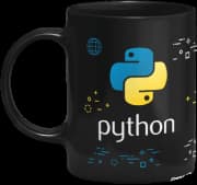 Caneca JPS INFO - Python New Preta
