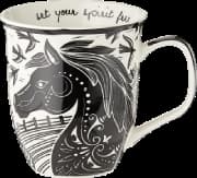 Caneca Karma - 473ml Cerâmica Cavalo