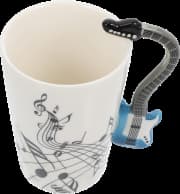 Caneca Luxshiny - Notas Musicais Azul