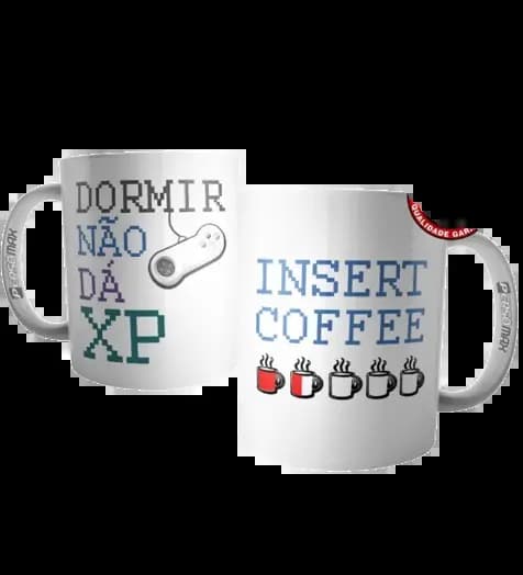 Caneca Persomax Gamer Geek Nerd 325ml