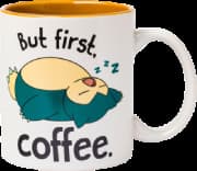 Caneca Silver Buffalo - 590ml Pokemon Snorlax But First
