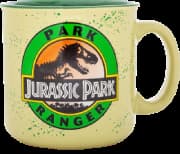 Caneca Silver Buffalo - Jurassic Park Preta