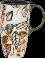 Caneca Topadorn - 500ml Cerâmica Folha Simples