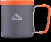 Caneca widesea - Com Alça Dobrável Cinza