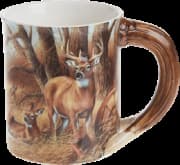 Caneca Wild Wings - Esculpida De Veado Rústico