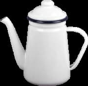 Chaleira Gazechimp - Esmaltado Branco