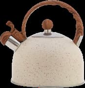 Chaleira Ioensy - Retrô Com Cabo Anti-Calor Branco