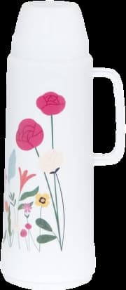 Garrafa Térmica Mor - 1l Primavera Branca