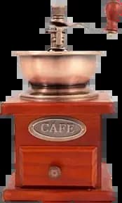 Moedor De Café Di Famiglia Manual - Retrô - Manivela Removível