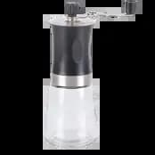 Moedor De Café Doaf Manual - Inox E Vidro Com Núcleo Em Cerâmica