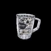 Xícara Helsim - Gatinhos Meow Transparente