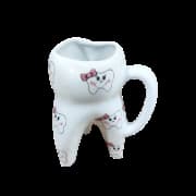 Xícara Hp Decor - Dente Grande Porcelana Branco