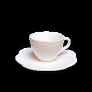 Xícara Rojemac - Porcelana Butterfly Branco