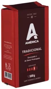 Café América - Vácuo - Tradicional - Moído - 500g