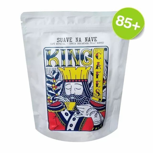 Café King Cafés Especiais Suave na Nave Máquina Expresso - Moído Fina - 250g