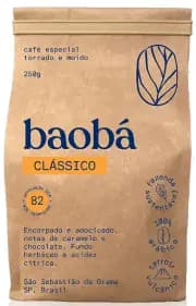 Baobá Cafés Especiais Clássico - Moído - 250g