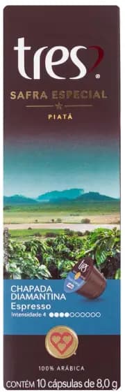 Café 3 Corações Chapada Diamantina - Cápsulas - 10 un