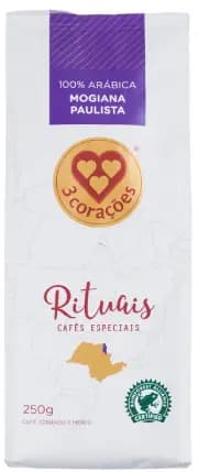 Café 3 Corações Mogiana - Moído - 250g