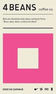Café 4 Beans - Doce do Caparaó - Grãos 250g