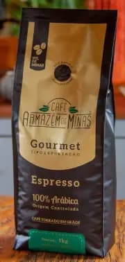 Café Armazém De Minas Gourmet Tipo Exportação - Grãos - 1Kg