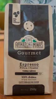 Café Armazém De Minas Gourmet Tipo Exportação - Grãos Torra Média - 250g