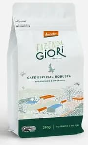 Café BioGiori Especial Robusta - Biodinâmico - Moído - 250g